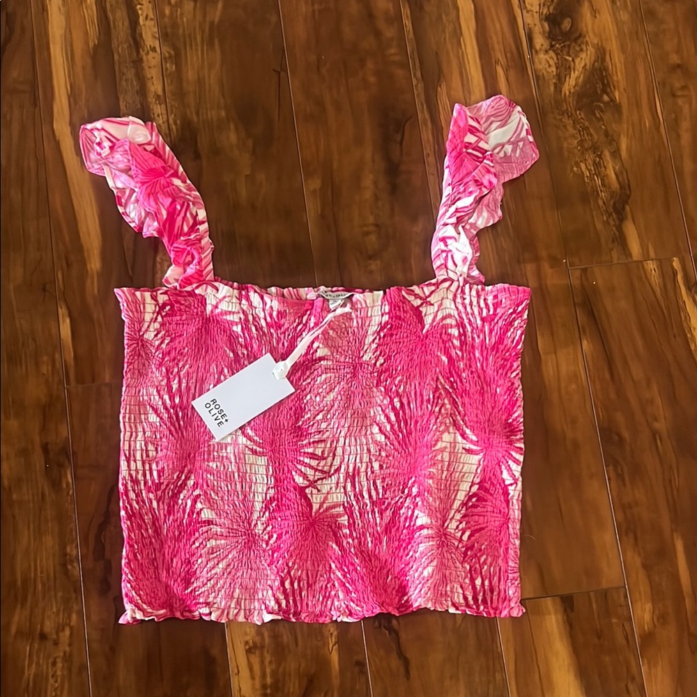 NWT ROSE+OLIVE Top